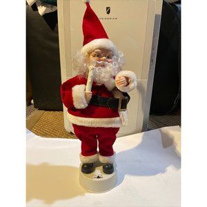 Santa with musical candle